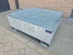Lekbak opvangbak Hiltra 200 liter gegalvaniseerd, Ophalen, Zo goed als nieuw