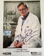 Orginele handtekening David McCallum van NCIS, Ophalen of Verzenden, Zo goed als nieuw, Tv, Foto of Kaart