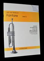 Jan van Beekum - Fanfare - Deel 2 - Speel- Studieboek Voor D, Muziek en Instrumenten, Verzenden, Zo goed als nieuw, Klassiek, Trompet