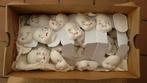 55 kindergezichtjes van gips, Hobby en Vrije tijd, Knutselen, Ophalen of Verzenden, Zo goed als nieuw, Knutselwerk
