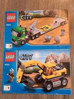 Lego city 4203 graafmachine transport, Gebruikt, Ophalen of Verzenden, Lego
