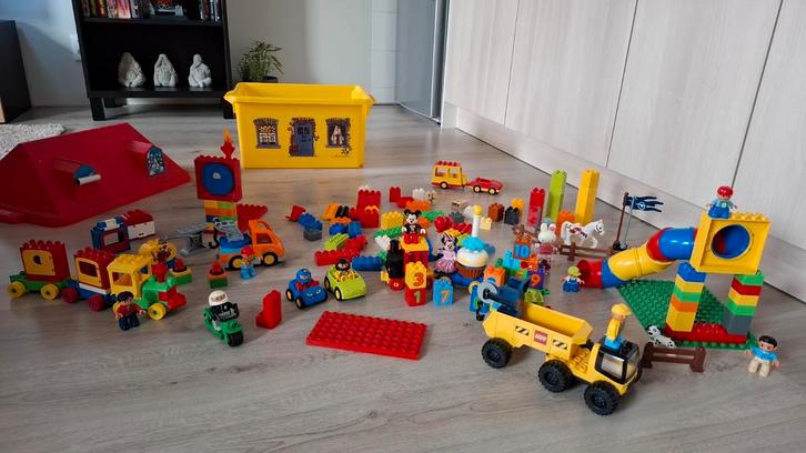Grote partij Lego Duplo, Kinderen en Baby's, Speelgoed | Duplo en Lego, Gebruikt, Duplo, Losse stenen, Ophalen