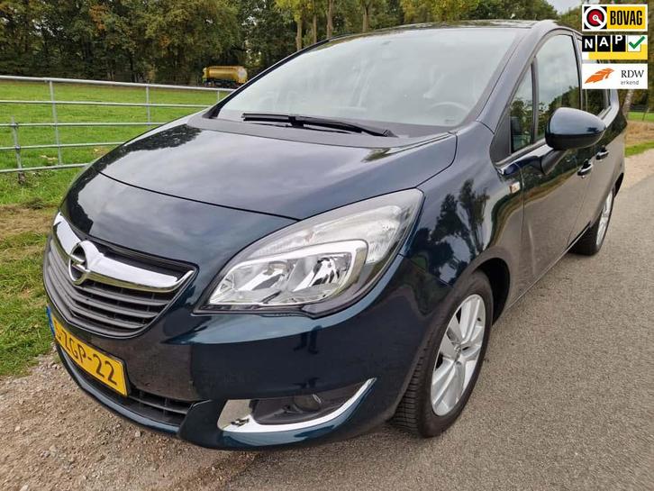 Opel Meriva 1.4 Turbo Design Edition prachtige auto met trek, Auto's, Opel, Bedrijf, Te koop, Meriva, ABS, Airbags, Airconditioning