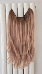 Nieuwe halo/flip-in kleur blond van Zascha hair 50cm/140gr, Ophalen of Verzenden, Nieuw, Pruik of Haarverlenging