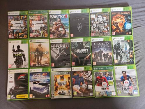 18 Top Xbox 360 Games - Compleet, Spelcomputers en Games, Games | Xbox 360, Zo goed als nieuw, 3 spelers of meer, Vanaf 3 jaar