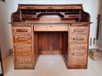 Antiek secretaire bureau met rolluik 120 x 110, Ophalen of Verzenden, Gebruikt, Antiek