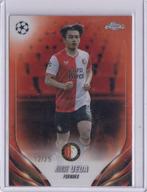 Topps Chrome UCC 2024 Ayase Ueda Feyenoord Orange /25, Ophalen of Verzenden, Zo goed als nieuw, Plaatje