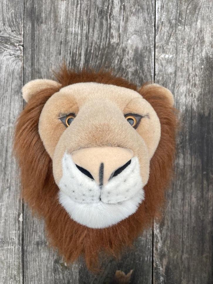 Dierenkoppen, knuffels, Kinderen en Baby's, Speelgoed | Knuffels en Pluche, Gebruikt, Overige typen, Ophalen
