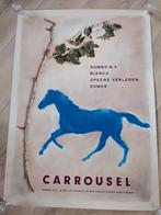 Carrousel Sumbo N.V. Affiche - M. Jongema 1990, Verzamelen, Rechthoekig Staand, Deurposter of groter, Nieuw, Ophalen of Verzenden