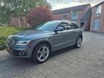 Audi Q5 S-line 2.0 Tfsi Quattro 165KW Tiptr 2015 Grijs, Auto's, Audi, 4 cilinders, Leder, Electronic Stability Program (ESP), Vierwielaandrijving