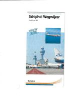 Schiphol wegwijzer 1993 folder met 12 blz, Ophalen of Verzenden, Zo goed als nieuw, Kaart, Foto of Prent