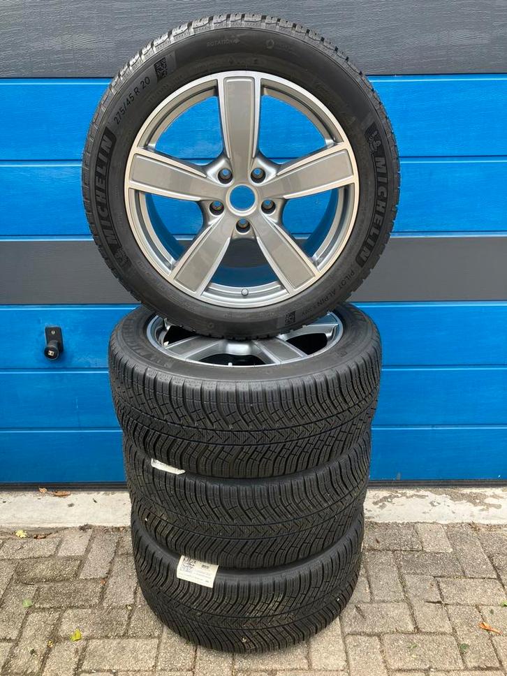20 inch originele Porsche Cayenne Coupe velgen met winter!, Auto-onderdelen, Banden en Velgen, Banden en Velgen, Winterbanden