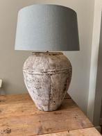 Landelijke grote Kruiklamp zonder lampenkap, Ophalen, Zo goed als nieuw, Overige materialen, Minder dan 100 cm