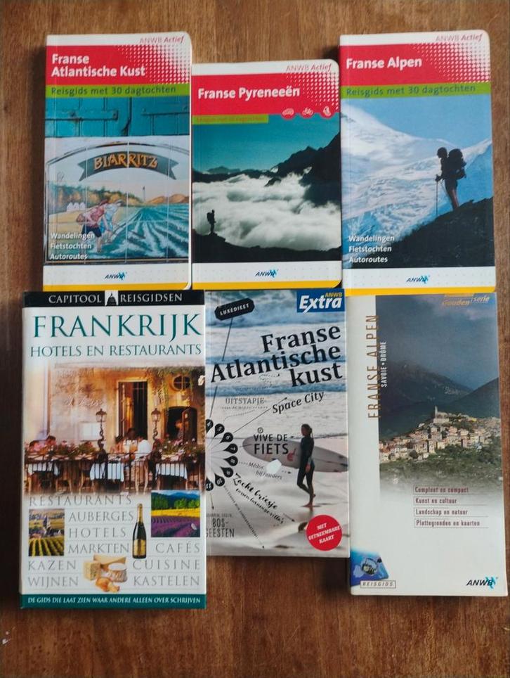 Frankrijk Reisgidsen - ANWB, Capitool, Boeken, Reisgidsen, Reisgids of -boek, Europa, ANWB, Ophalen of Verzenden