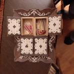 Antieke doosjes met fiches, Antiek en Kunst, Ophalen of Verzenden