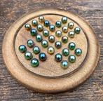 Vintage houten solitaire, Ophalen of Verzenden, Gebruikt