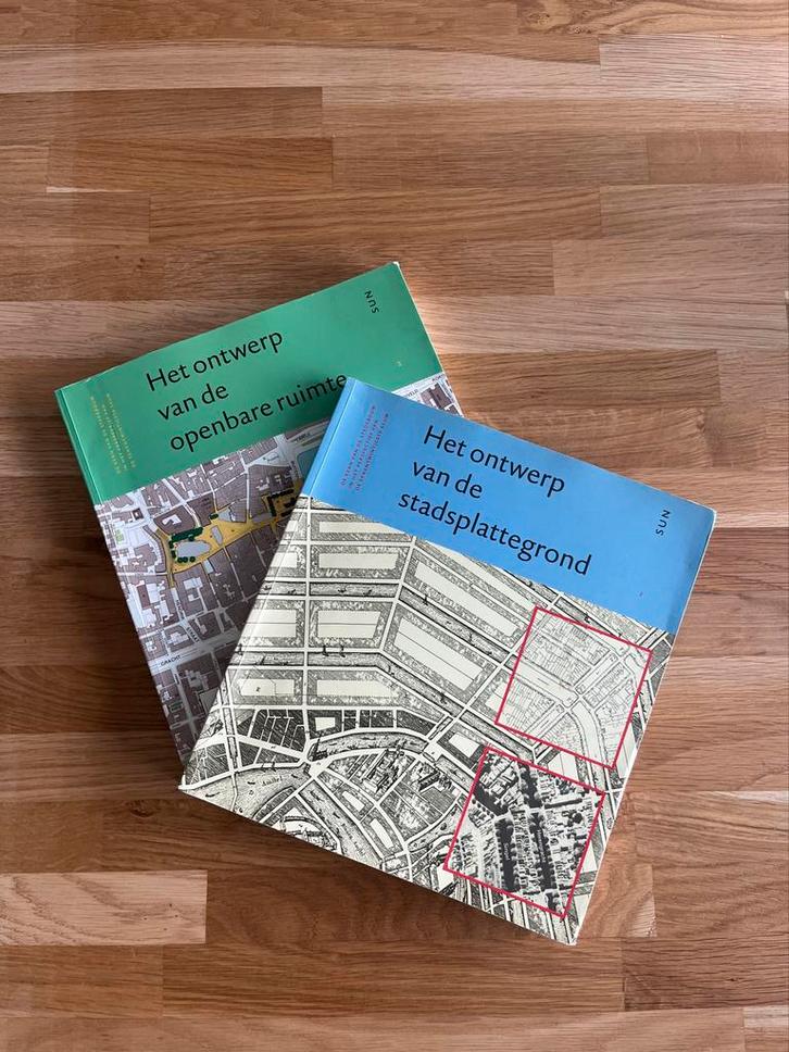 Het Ontwerp van de Stadsplattegrond & van de Openbare Ruimte, Boeken, Kunst en Cultuur | Architectuur, Zo goed als nieuw, Architectuur algemeen