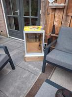 Mini koelkast met glazen deur incl binnenverlichting, Ophalen, Minder dan 80 cm