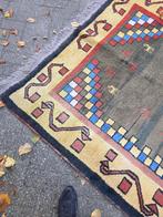 vloerkleed wol geknoopt jaren 80, Huis en Inrichting, Stoffering | Tapijten en Kleden, Ophalen of Verzenden, 'T Olde Gre-j, Info@toldegrej.nl