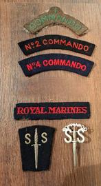 Commando emblemen  lotje / special service brigade / marines, Verzamelen, Militaria | Tweede Wereldoorlog, Ophalen of Verzenden
