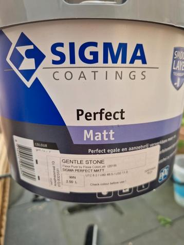 Sigma Perfect Matt - Gentle Stone - 2 Liter beschikbaar voor biedingen