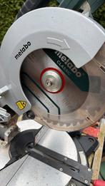 METABO VERSTEKZAAG MET TWEE NIEUWE ZAAGBLADEN!!!, Doe-het-zelf en Verbouw, Gereedschap | Zaagmachines, Minder dan 30 mm, Gebruikt