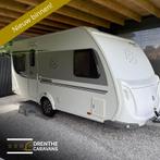 Knaus Südwind 450 FU 2015 | Truma airco+Unico luifel+BOVAG, Caravans en Kamperen, Caravans, Bedrijf, Frans bed, 4 tot 5 meter