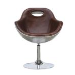 SHOWROOM Vintage Retro Leer Aviator Fauteuil Aviation Stoel, Info@dehanzeherten.nl, Vintage, Retro, Industrieel, Balinees, Nieuw