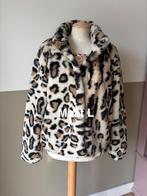 Panterprint bontjas maat L - Carnaval!, Ophalen of Verzenden, Zo goed als nieuw, Maat 42/44 (L), Bruin