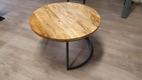 Salontafel Mangohout | Naturel | Outlet prijzen!, Huis en Inrichting, Tafels | Salontafels, Nieuw, Ophalen