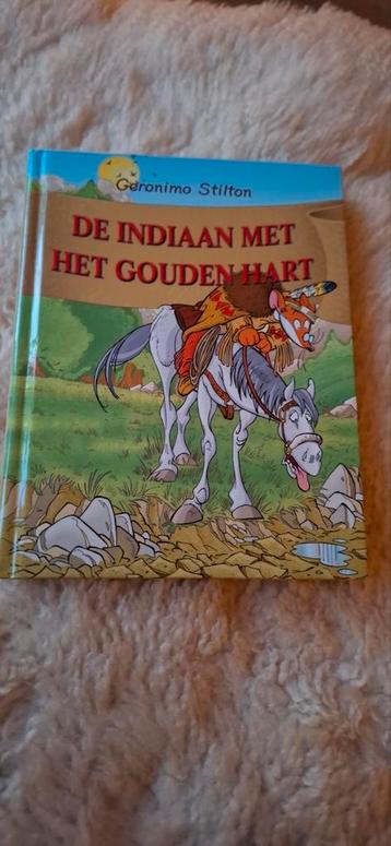 Geronimo Stilton - De indiaan met het gouden hart beschikbaar voor biedingen