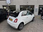 Fiat 500C 0.9 TwinAir Lounge Cabrio Navi Nieuw model, 945 kg, Gebruikt, Wit, Origineel Nederlands