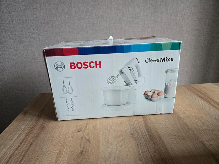 Bosch CleverMixx Handmixer - Zo goed als nieuw!, Witgoed en Apparatuur, Keukenmixers, Zo goed als nieuw, 1 tot 2 liter, 3 snelheden of meer