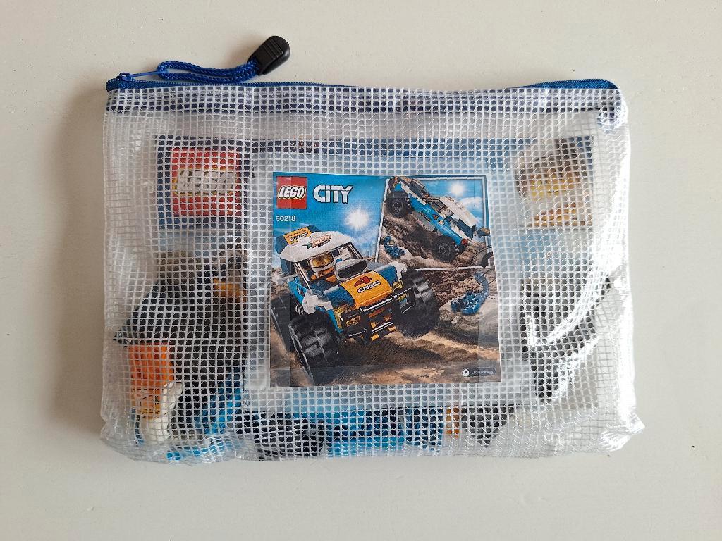 Lego City Woestijn rallywagen (60218), Ophalen of Verzenden, Zo goed als nieuw, Complete set, Lego