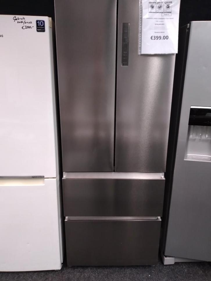 Haier koel/vries combi FD15FPAA  70cm breed(jong gebruikt), Huis en Inrichting, Overige Huis en Inrichting, Gebruikt, Ophalen