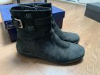 Caprice zwarte nubuc half hoge schoenen maat 40, Zwart, Lage of Enkellaarzen, Ophalen of Verzenden, Caprice