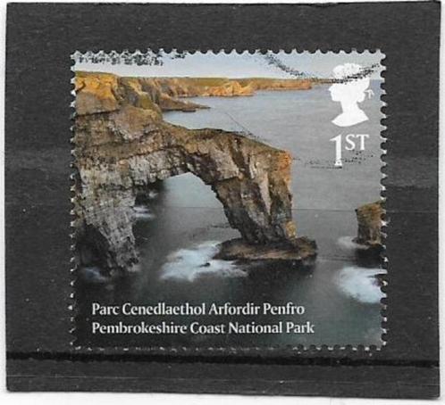 Engeland 2021 National Parks – Pembrokeshire Coast, Postzegels en Munten, Postzegels | Europa | UK, Gestempeld, Verzenden