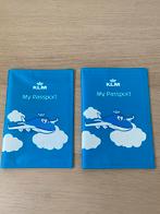KLM Paspoorthoesjes - 2 Stuks, Verzamelen, Luchtvaart en Vliegtuigspotten, Ophalen of Verzenden, Zo goed als nieuw, Overige typen