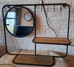 Decoratieve wandrek met spiegel en plankjes, Minder dan 50 cm, Ophalen of Verzenden, Zo goed als nieuw, Minder dan 100 cm