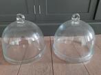 2 grote glazen stolpen, Ophalen, Gebruikt