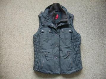 Esprit groen/grijze bodywarmer maat S nieuwstaat beschikbaar voor biedingen