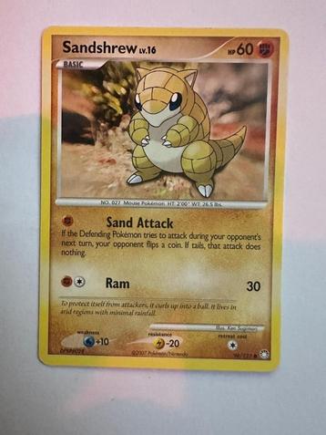 Sandshrew – 96/123 – Mysterious Treasures beschikbaar voor biedingen