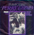 Single Perry Como - It's Impossible, Gebruikt, Verzenden, 7 inch, Single