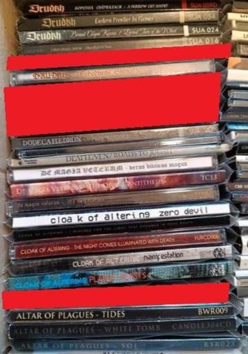 43 Black metal cds te koop beschikbaar voor biedingen