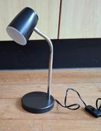 Burolamp zwart led Brilliant, Huis en Inrichting, Lampen | Tafellampen, Ophalen of Verzenden, Zo goed als nieuw, Metaal, Minder dan 50 cm