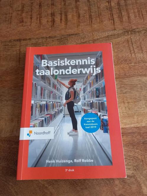 Henk Huizenga - Basiskennis taalonderwijs, Boeken, Studieboeken en Cursussen, Zo goed als nieuw, Overige niveaus, Ophalen of Verzenden
