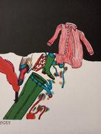 Antonio Segui lithografie 1967, Verzenden