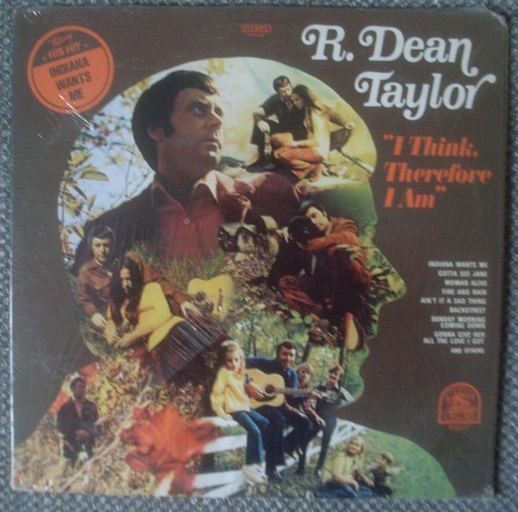 R. Dean Taylor - I Think, Therefore I Am (LP), Cd's en Dvd's, Vinyl | Rock, Zo goed als nieuw, Poprock, 12 inch, Ophalen of Verzenden