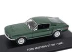 Ford Mustang GT 390 2+2 Fastback 1968 Groen schaal 1/43 IXO, Hobby en Vrije tijd, Modelauto's | 1:43, Verzenden, Nieuw, Auto, Overige merken