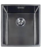 Lanesto Spoelbak Gunmetal 613- 400x400, Minder dan 50 cm, Nieuw, Ophalen of Verzenden, Minder dan 100 cm